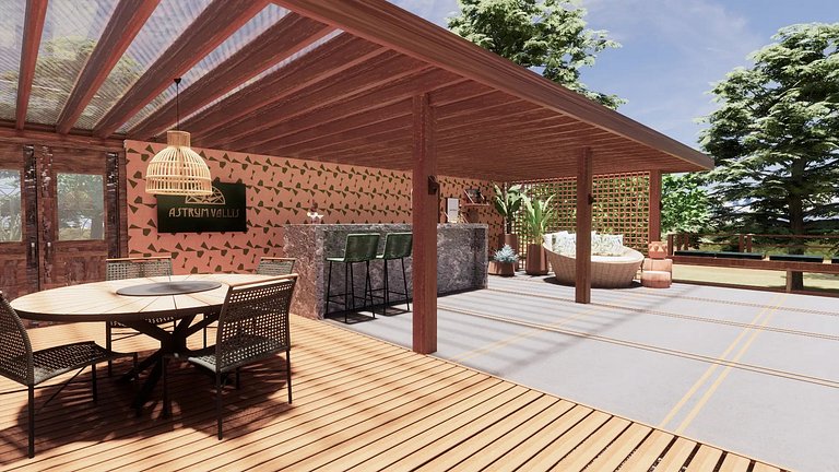 Domo Geodesico de Luxo Astrum Vallis