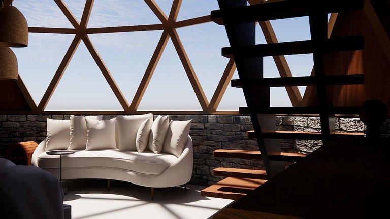 Domo Geodesico de Luxo Astrum Vallis