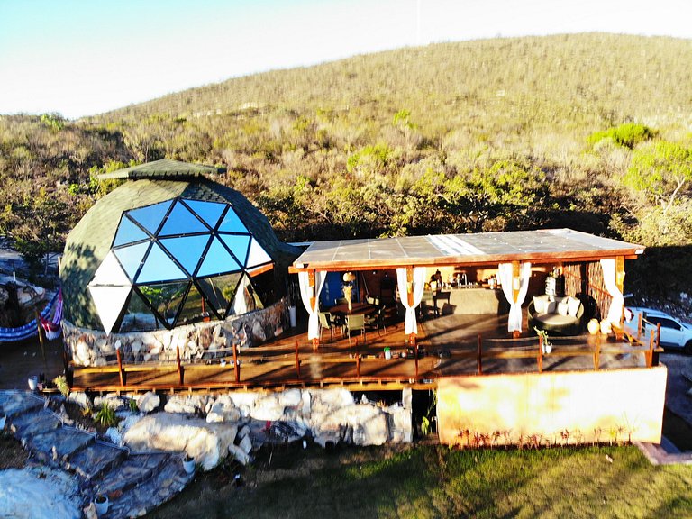 Domo Geodesico de Luxo Astrum Vallis